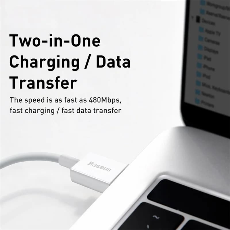 Kabel USB szybkiego ładowania do iPhone i iPad