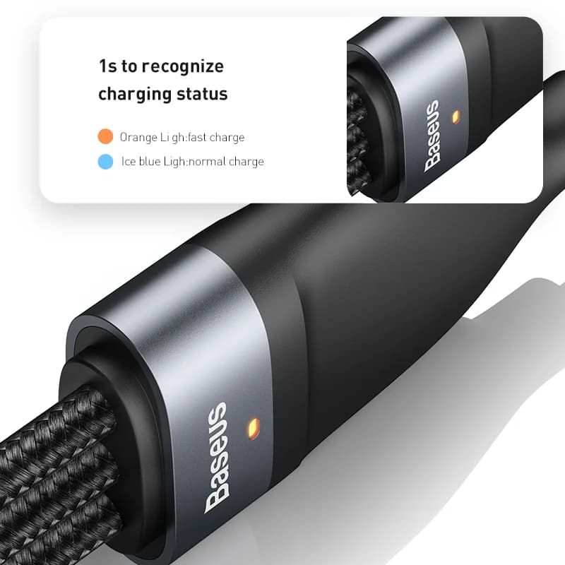 Uniwersalny kabel 3w1 100W z USB-C i Micro USB